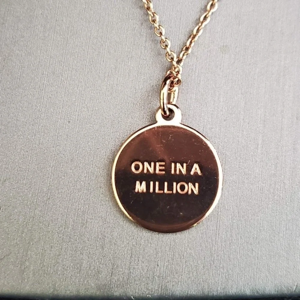 Kate Spade New York‎ Initial T Pendant Necklace Rose Gold One In A Million